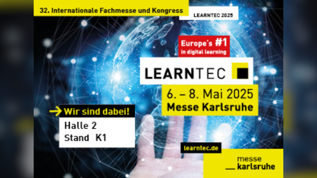 LANcloud auf der LEARNTEC in Karlsruhe Halle 2 Stand K1